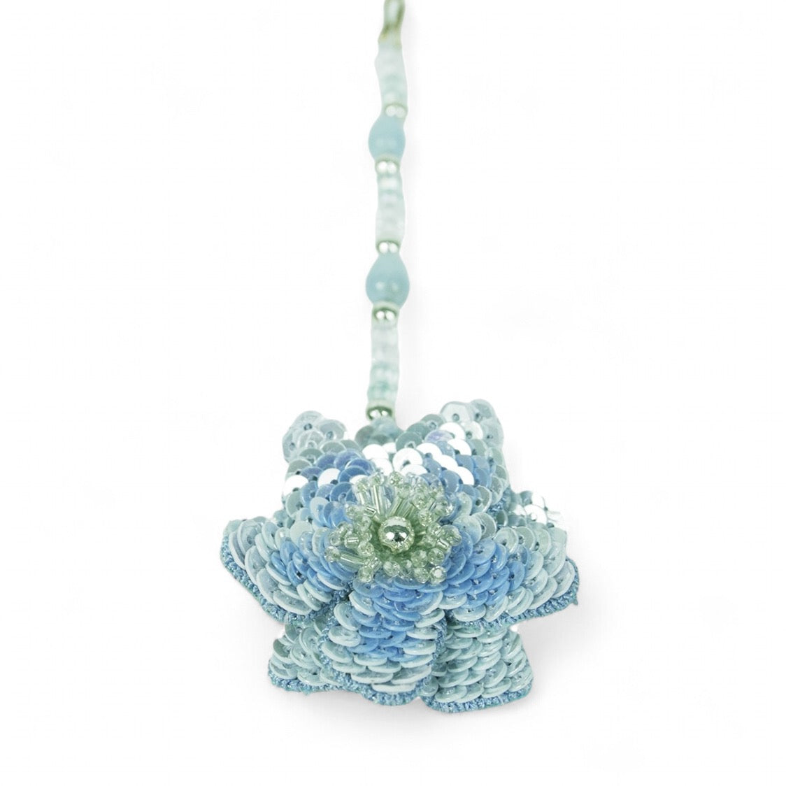 Wisteria - Powder Blue (Necklace + Earrings)