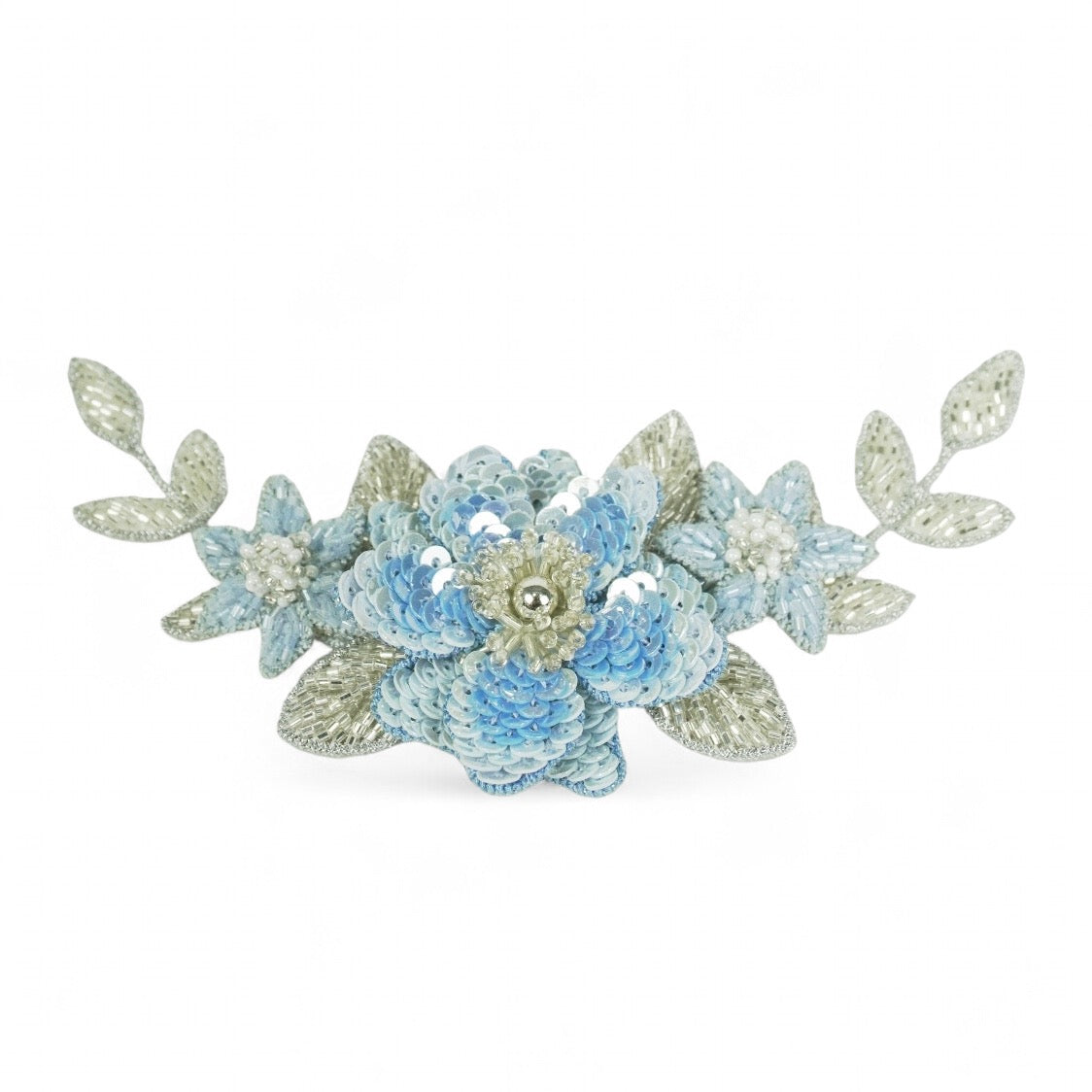 Wisteria - Powder Blue (Necklace + Earrings)