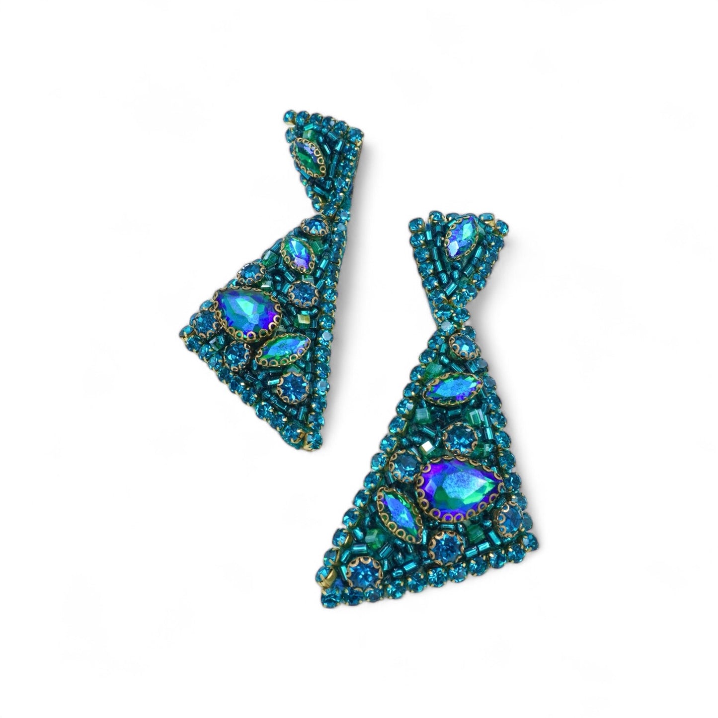Ibiza Earrings - Ocean Blue