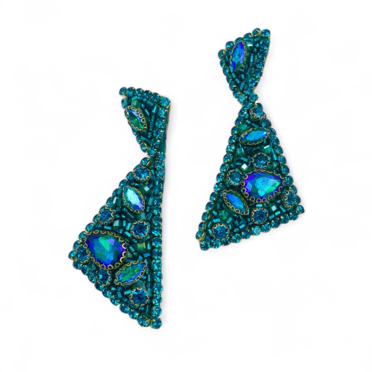 Ibiza Earrings - Ocean Blue