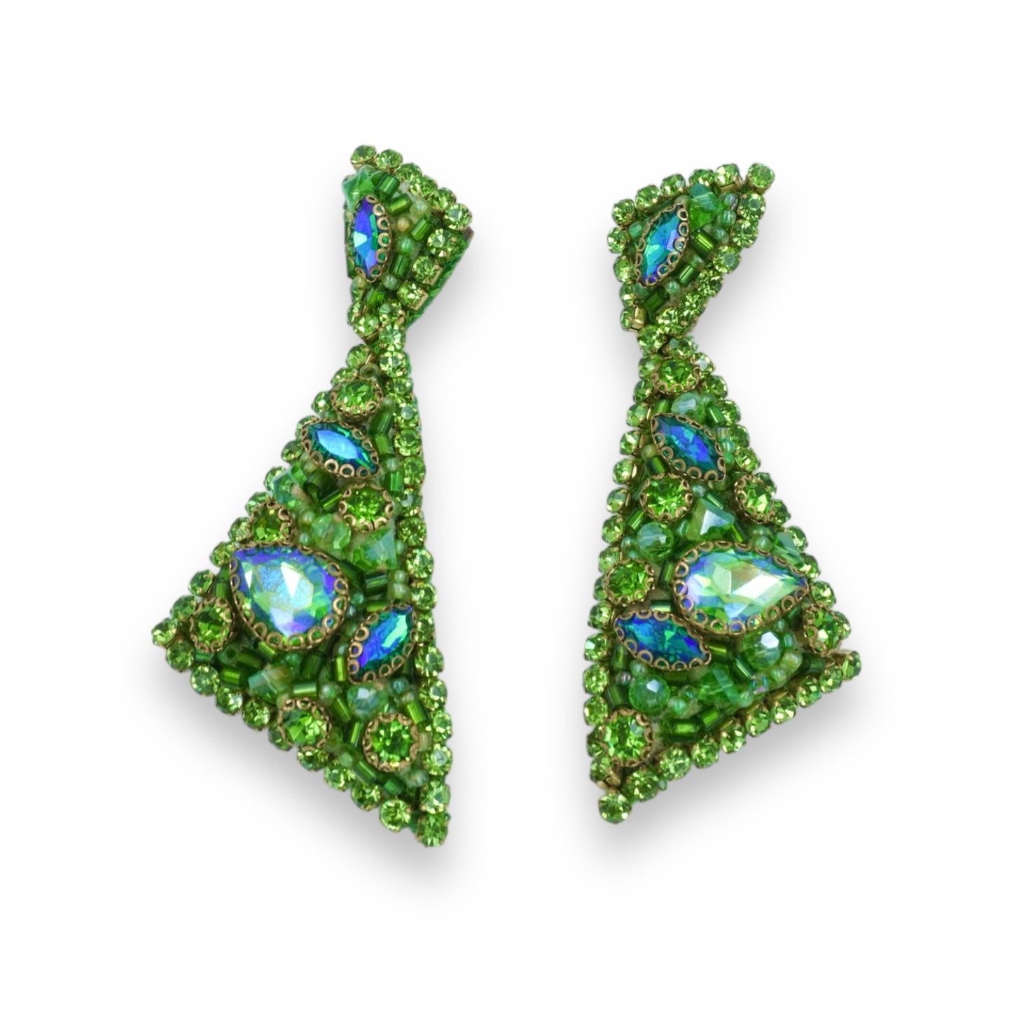 Ibiza Earrings - Tropical Green