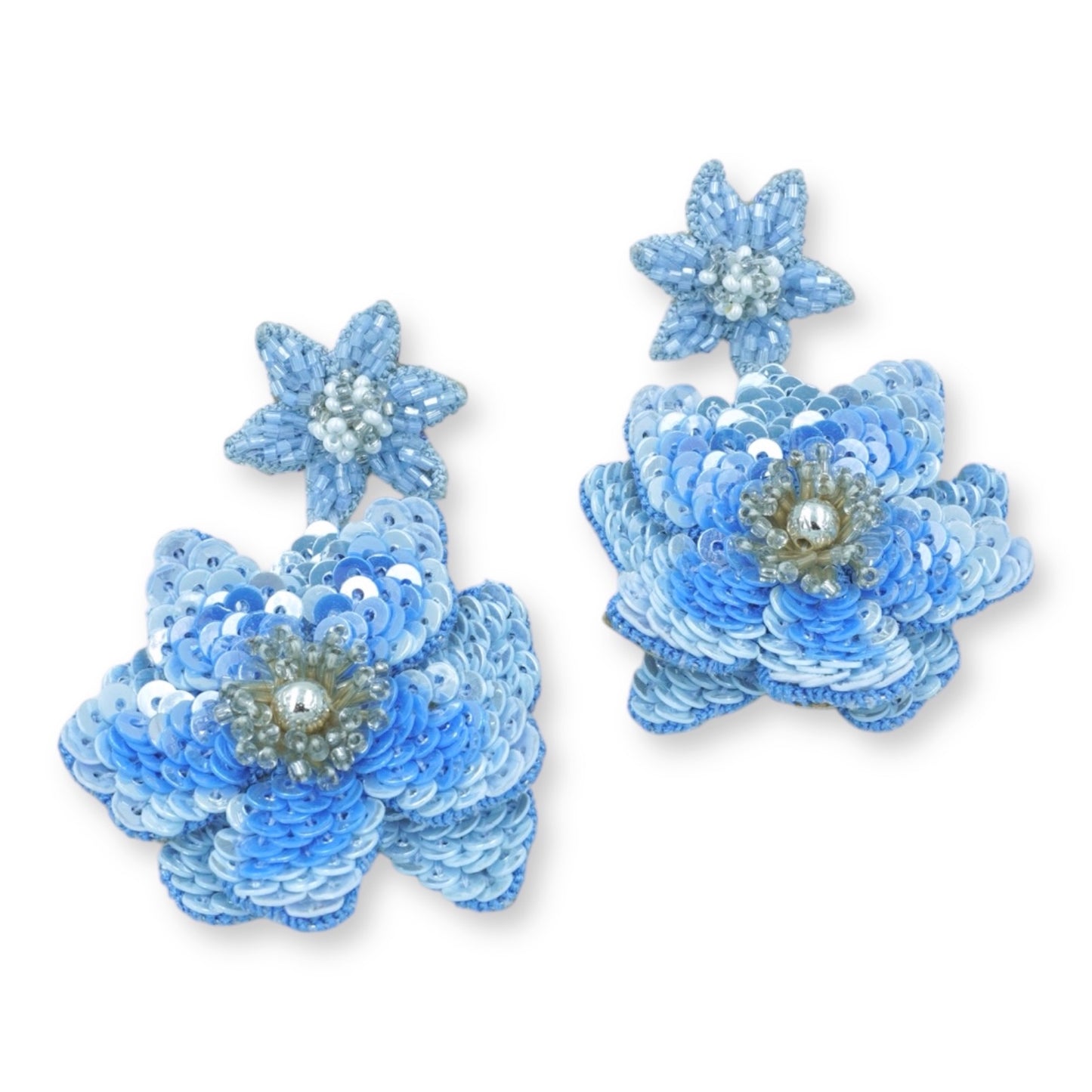 Glicinia Earrings - Blue