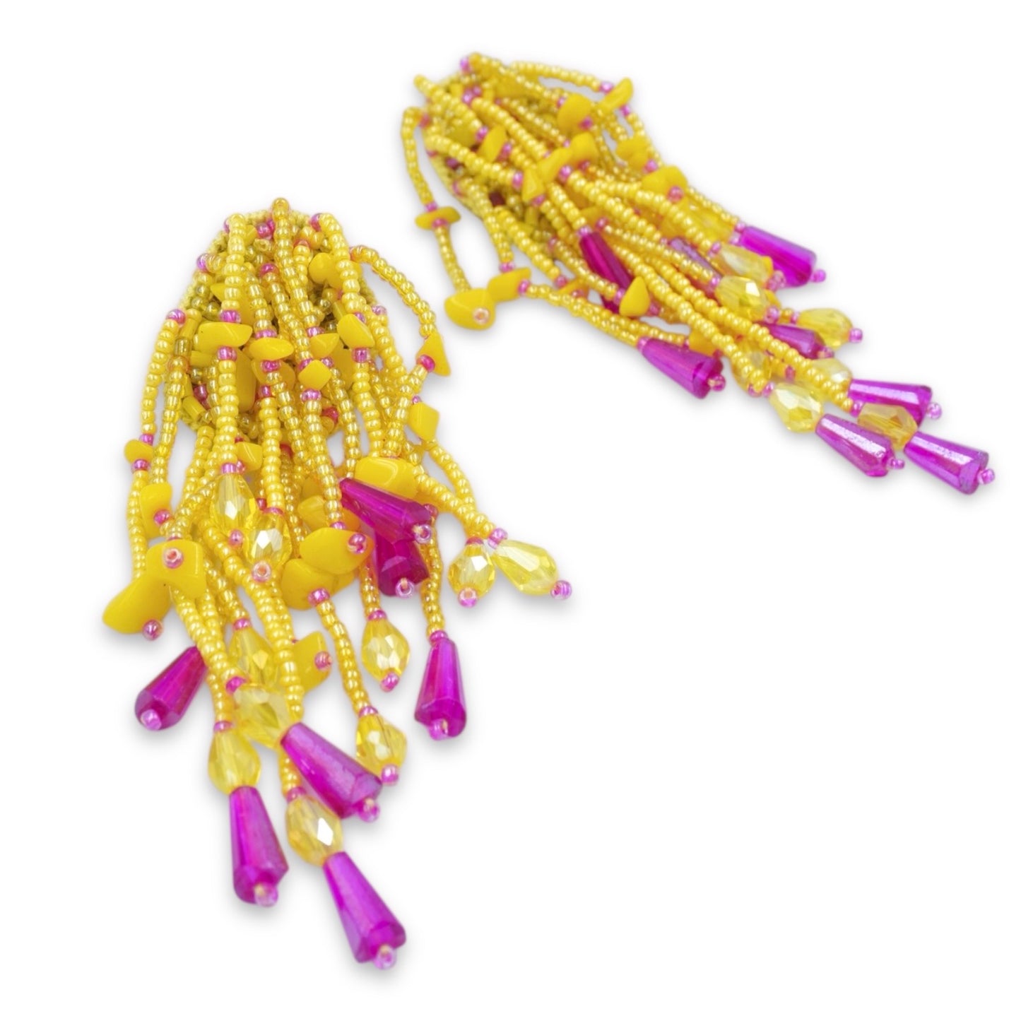 Helen Earrings - Yellow