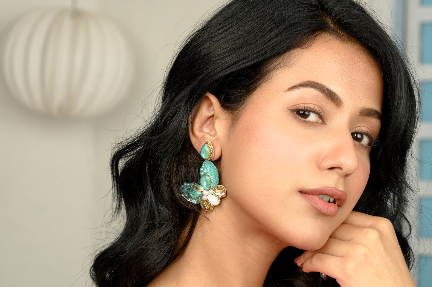 Mariposa Earrings - Blue