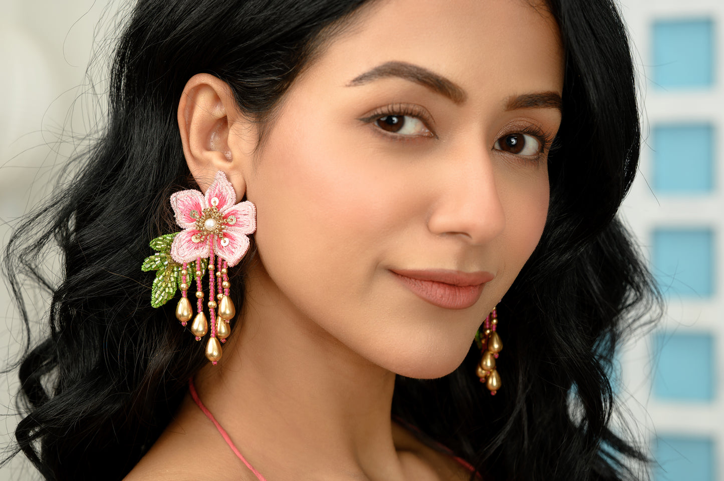 Sienna - Pink and Green