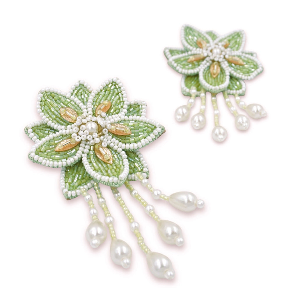 Angelica Earrings - Green