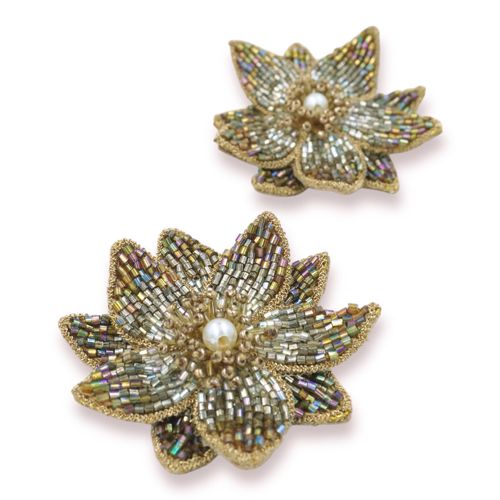 Eternal Bloom Earrings - Golden