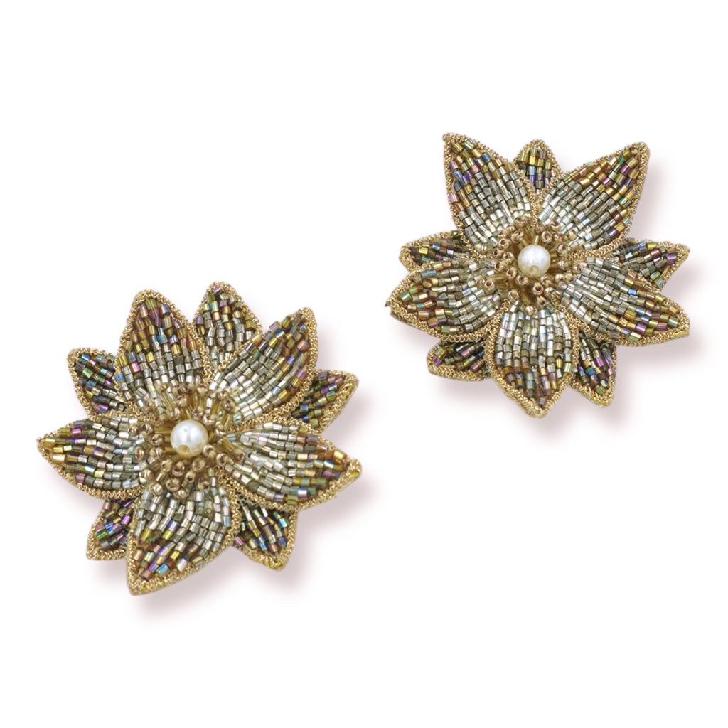 Eternal Bloom Earrings - Golden