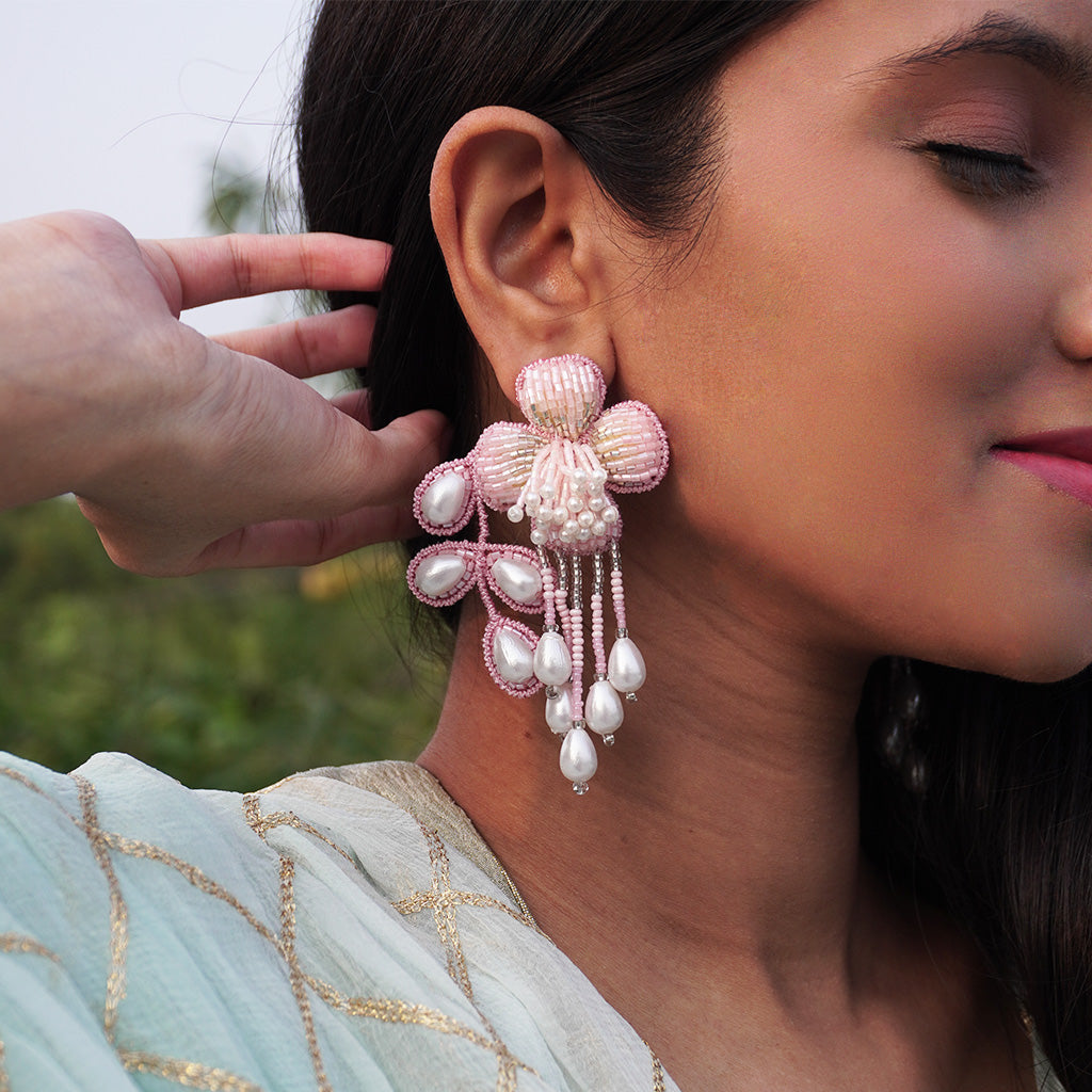 Autumn Earrings - Pink