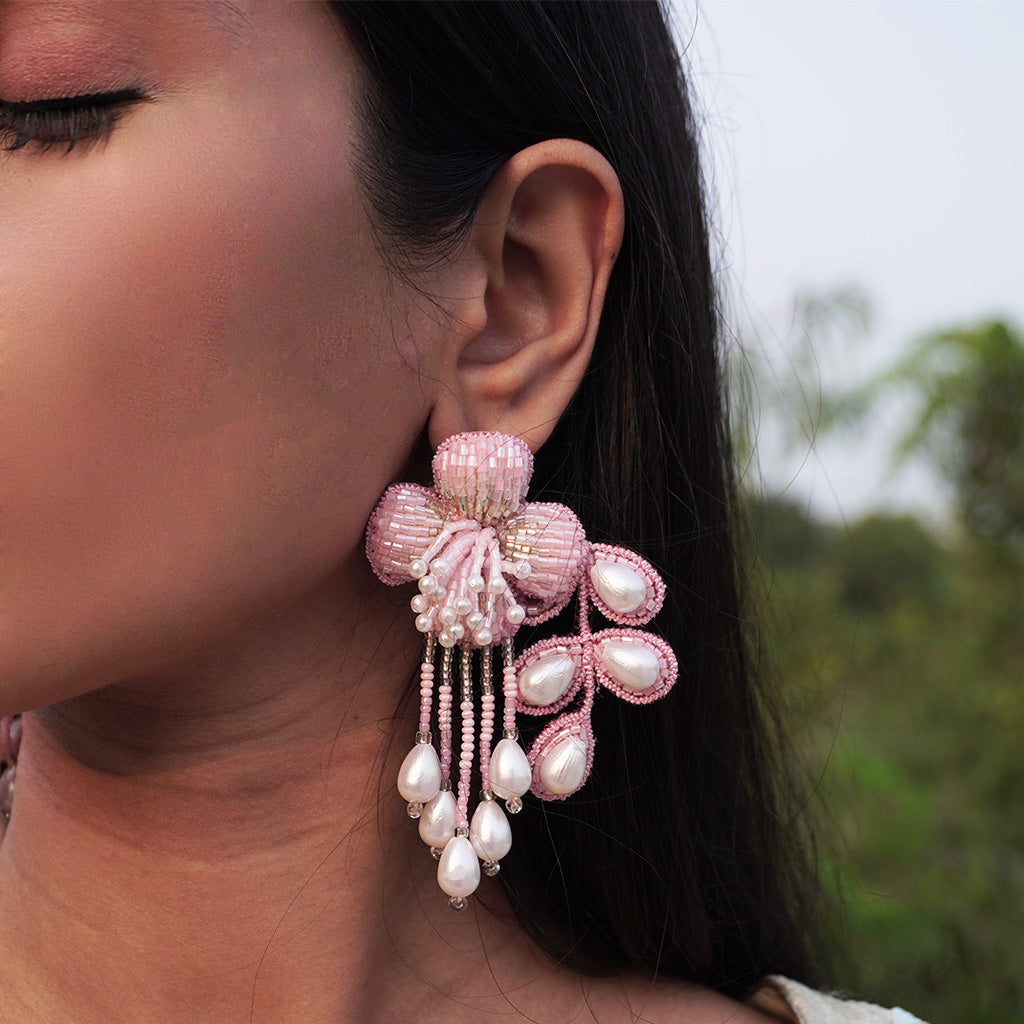 Autumn Earrings - Pink