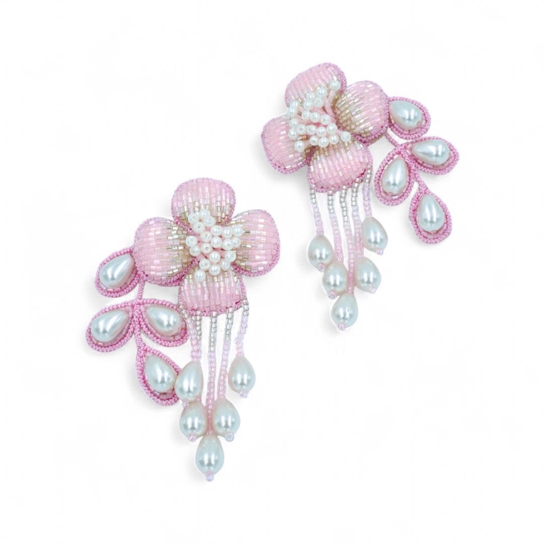 Autumn Earrings - Pink