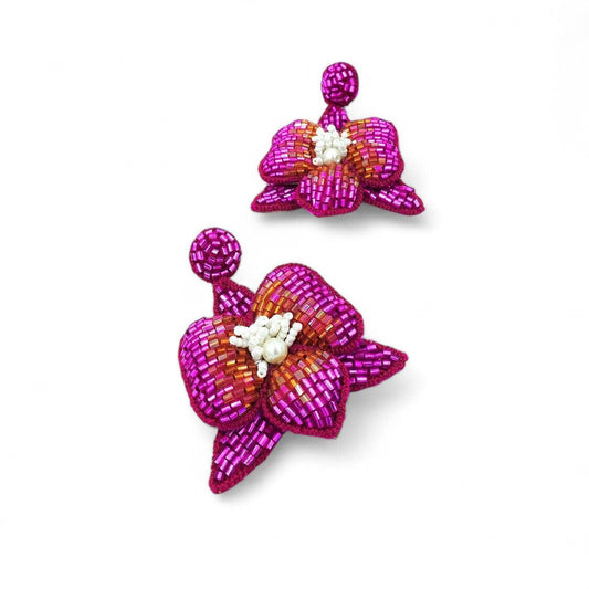 Irina Earrings - Pink - DIRAATELIER