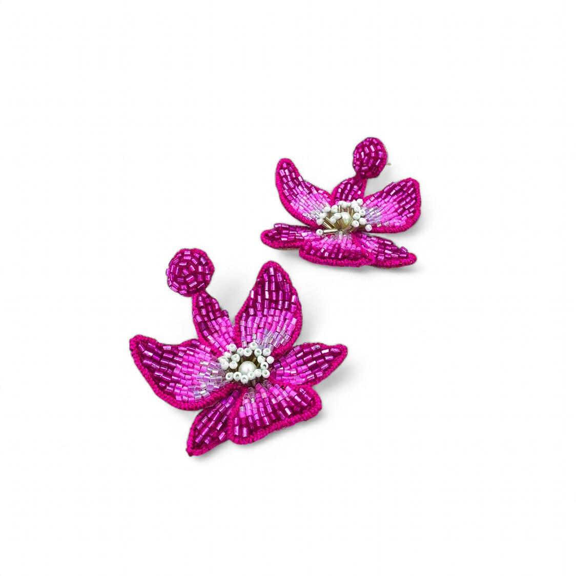 Blossom Earrings - Pink - DIRAATELIER