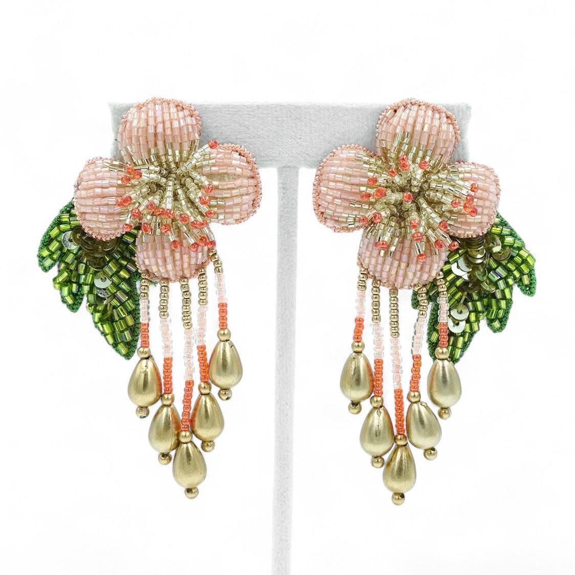 Autumn Earrings - Peach - DIRAATELIER