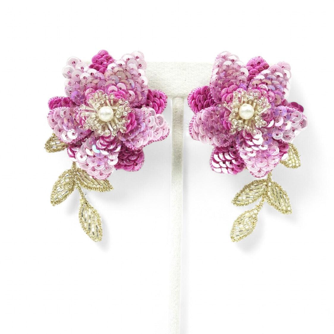 Wisteria Earrings - Barbie - DIRAATELIER