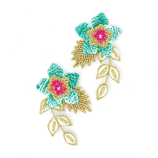 Zinia Earrings - Oceanic - DIRAATELIER