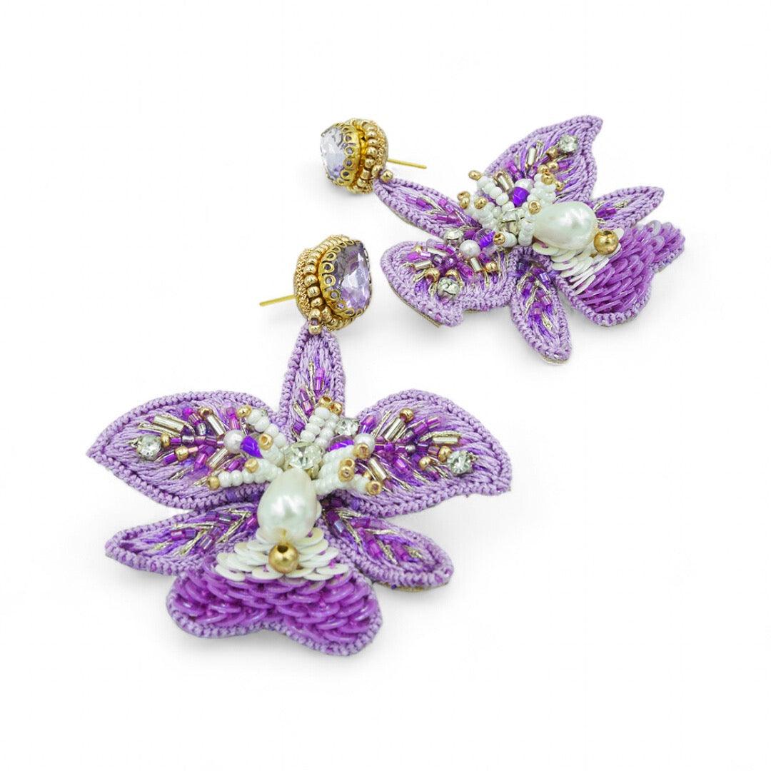 Stella Earrings - Lilac