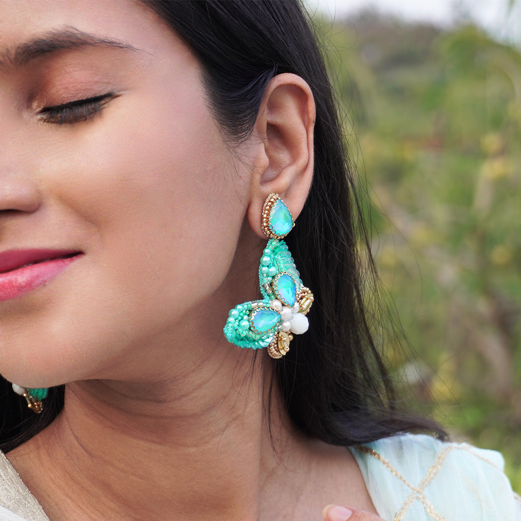 Mariposa Earrings - Blue