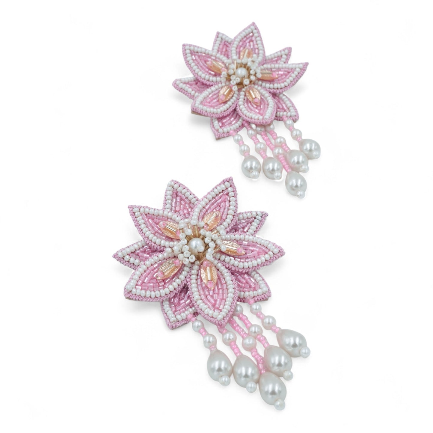 Angelica Earrings - Pink