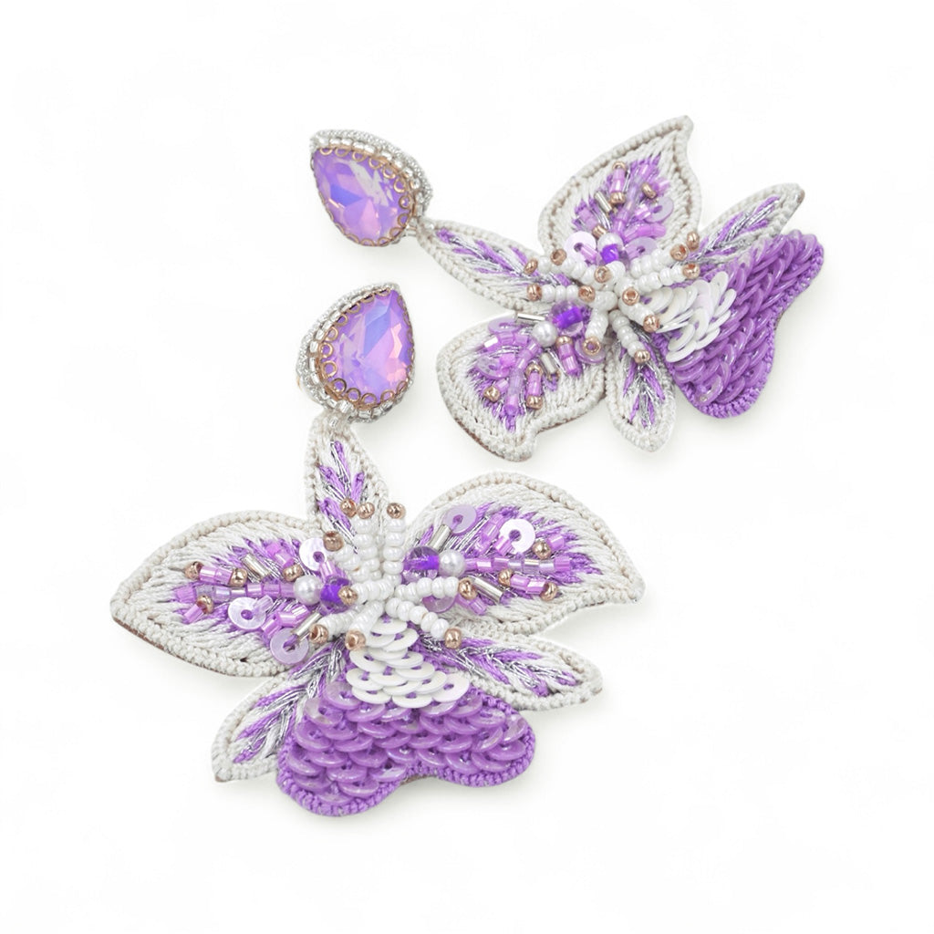 Stella Earrings - Lilac