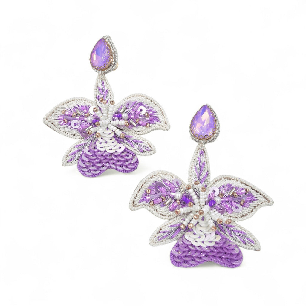 Stella Earrings - Lilac